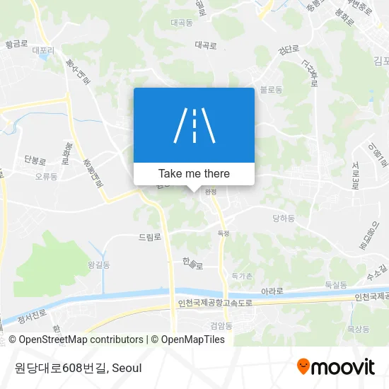 원당대로608번길 map