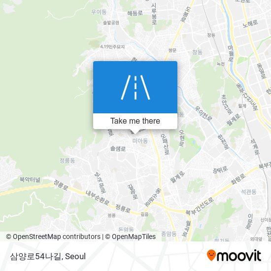 삼양로54나길 map