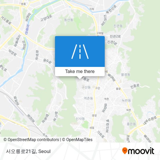 서오릉로21길 map