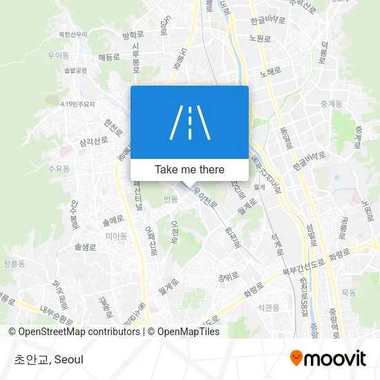 초안교 map