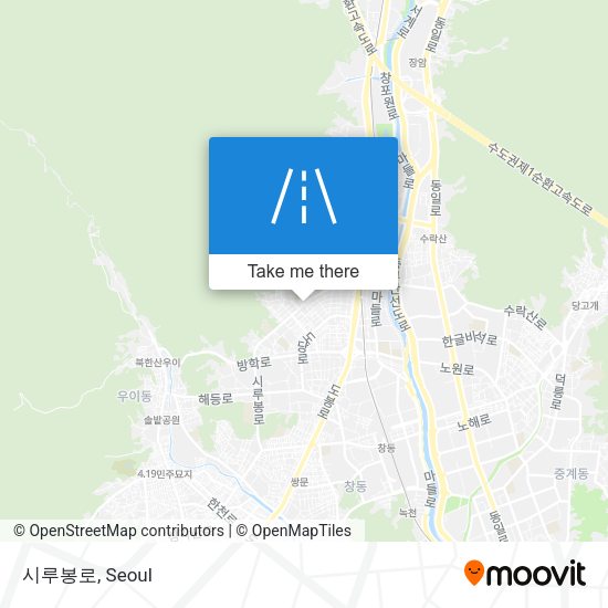 시루봉로 map