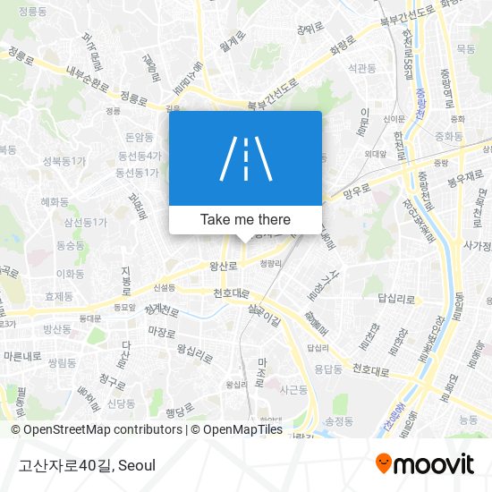 고산자로40길 map