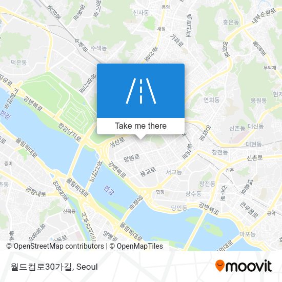 월드컵로30가길 map