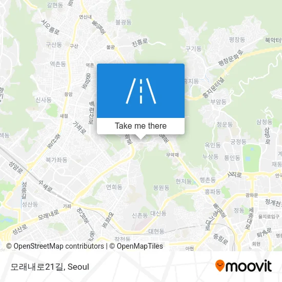 모래내로21길 map