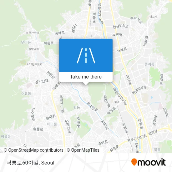 덕릉로60아길 map