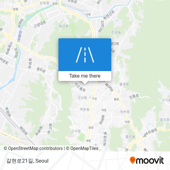 갈현로21길 map