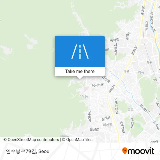 인수봉로79길 map