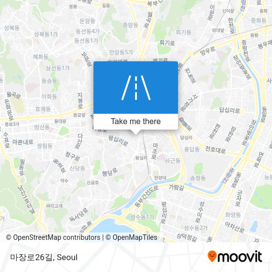 마장로26길 map