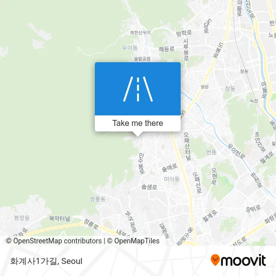 화계사1가길 map