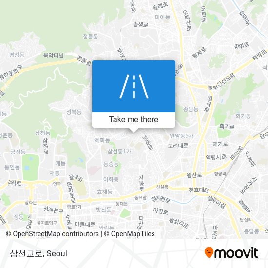 삼선교로 map