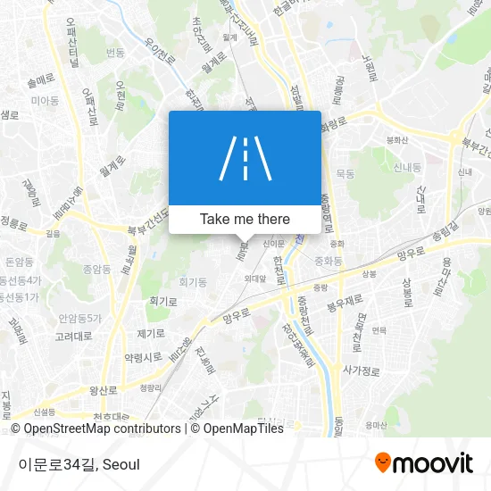 이문로34길 map