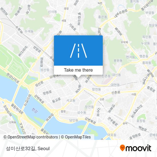성미산로32길 map