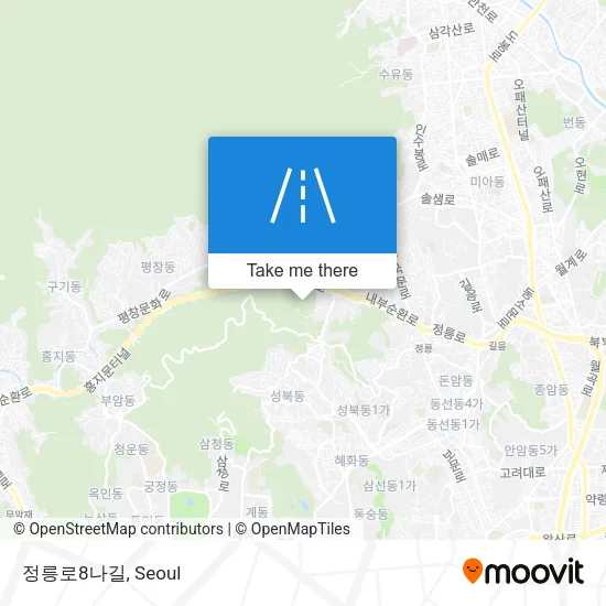 정릉로8나길 map