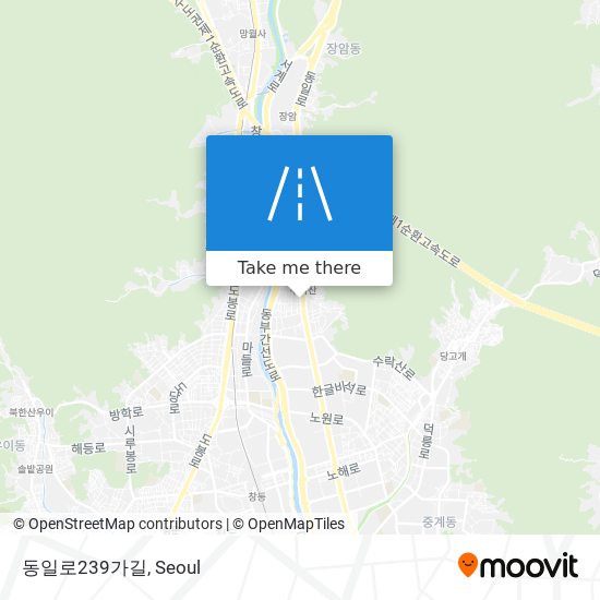 동일로239가길 map