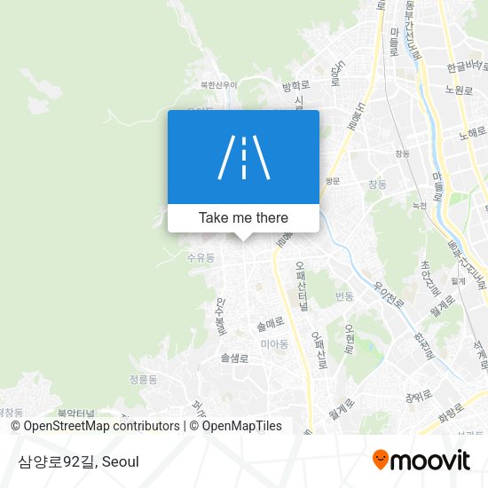 삼양로92길 map