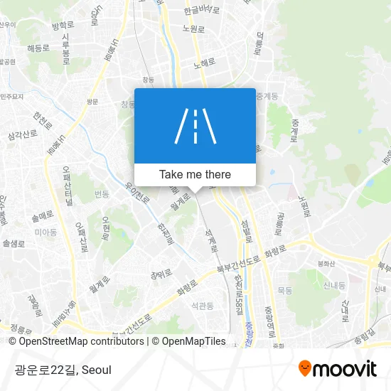 광운로22길 map