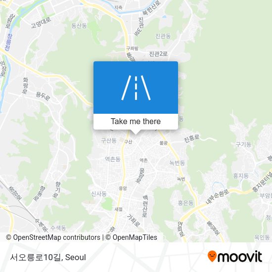 서오릉로10길 map