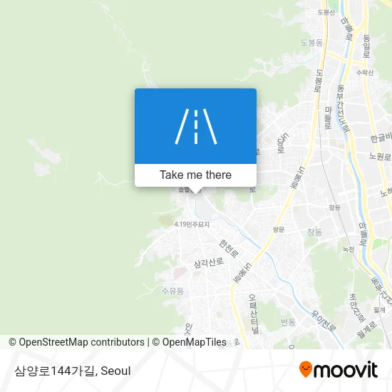 삼양로144가길 map