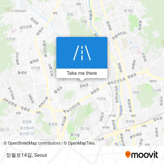 장월로14길 map