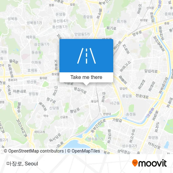 마장로 map