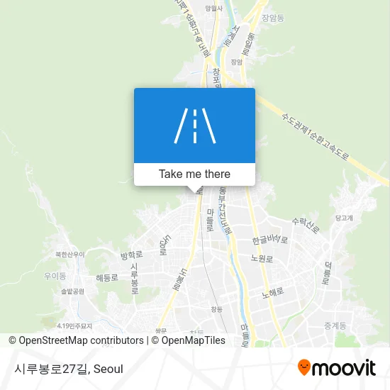시루봉로27길 map
