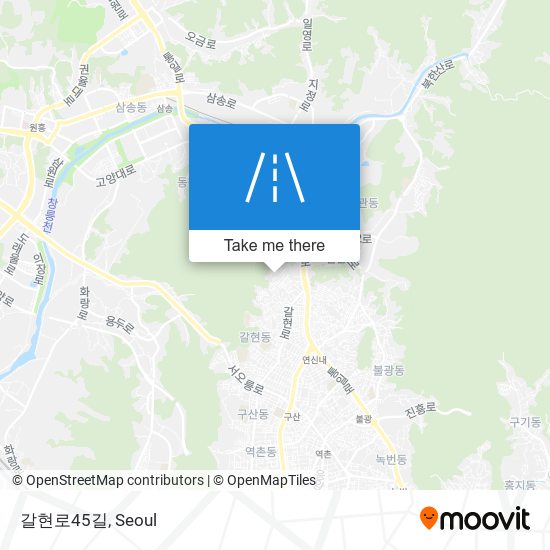 갈현로45길 map