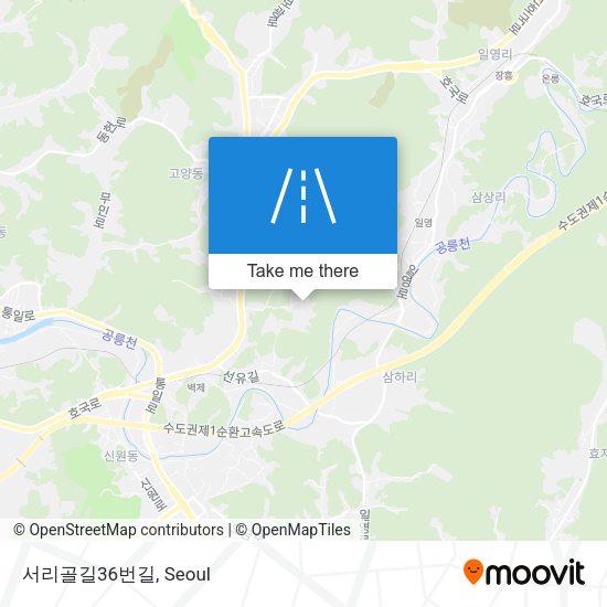 서리골길36번길 map