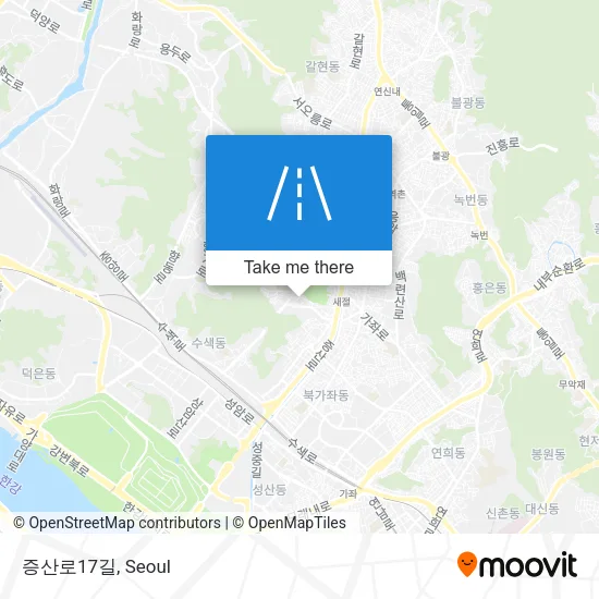 증산로17길 map
