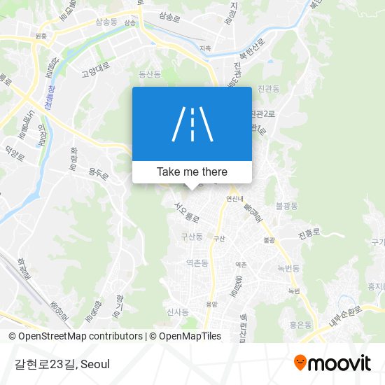 갈현로23길 map