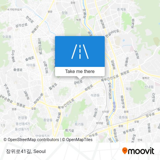 장위로41길 map