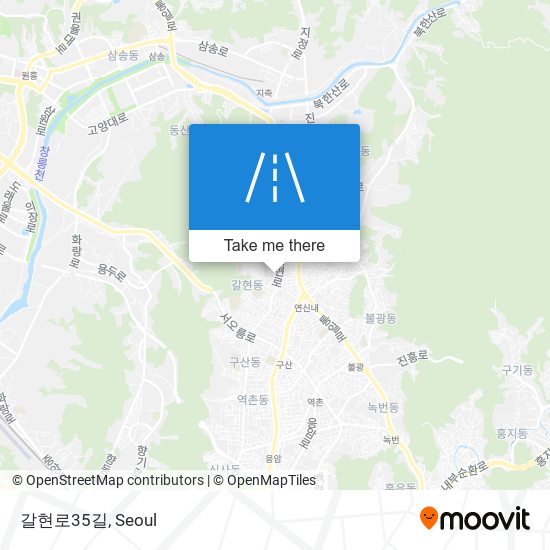 갈현로35길 map