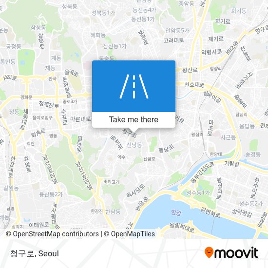청구로 map