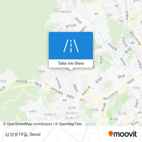 삼양로19길 map