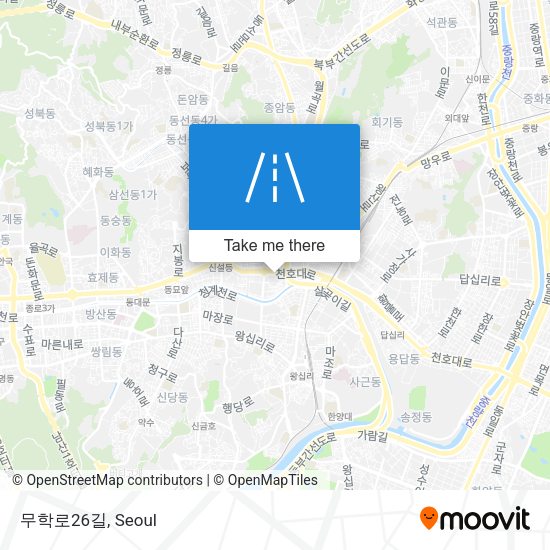 무학로26길 map