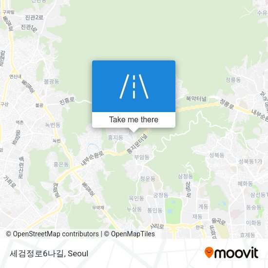 세검정로6나길 map