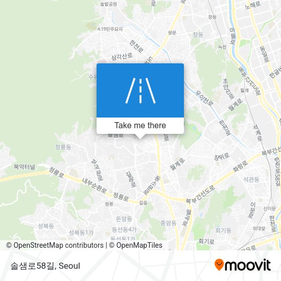 솔샘로58길 map