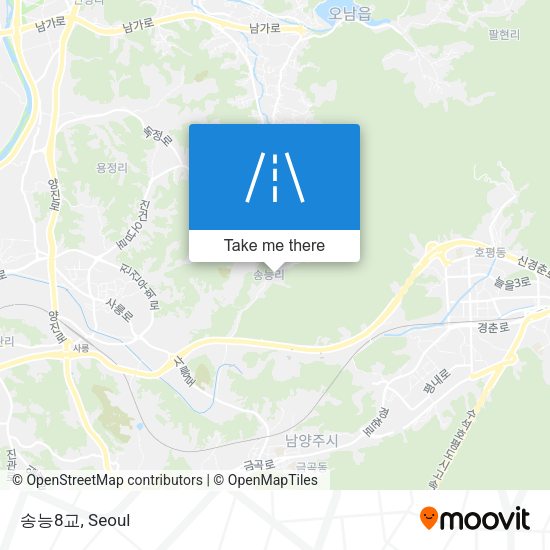 송능8교 map