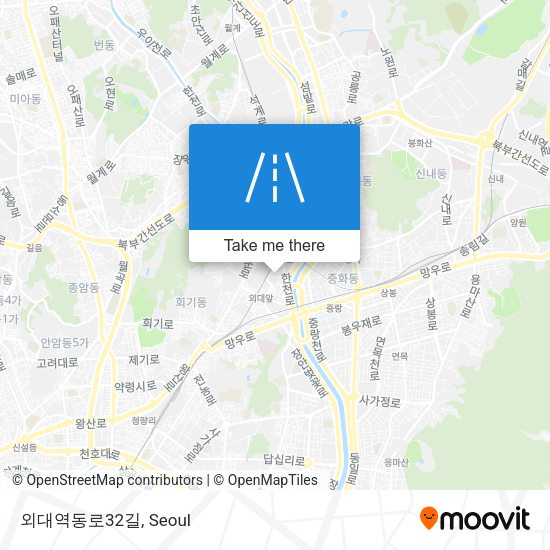 외대역동로32길 map