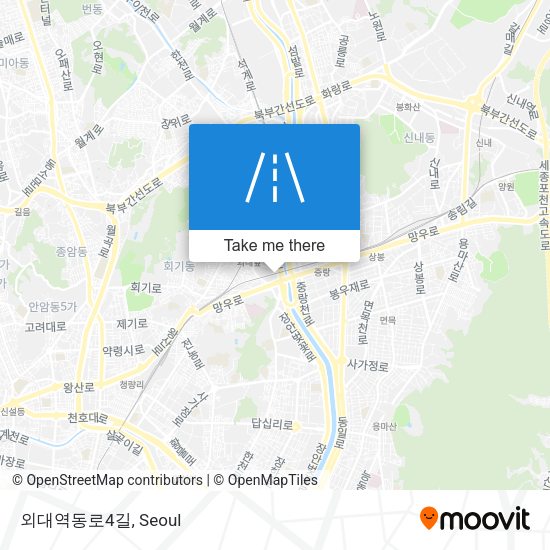 외대역동로4길 map