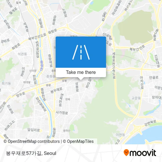봉우재로57가길 map