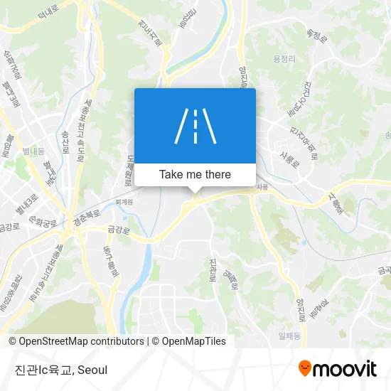 진관Ic육교 map