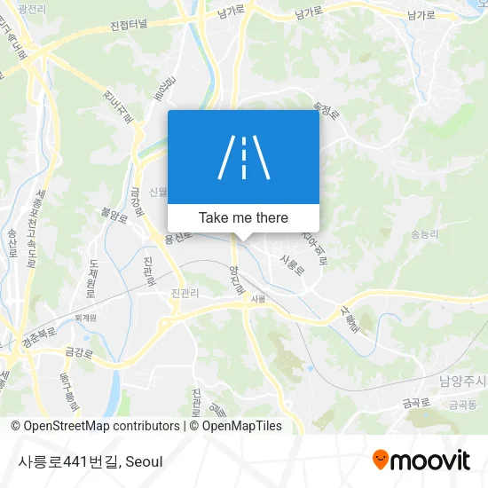 사릉로441번길 map