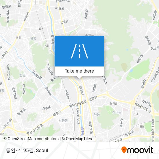 동일로195길 map