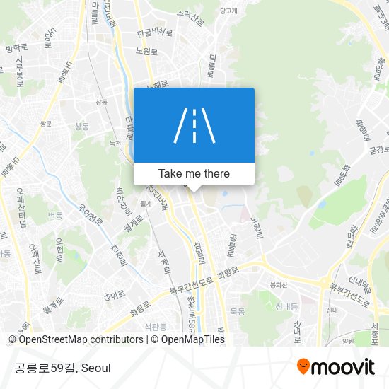 공릉로59길 map