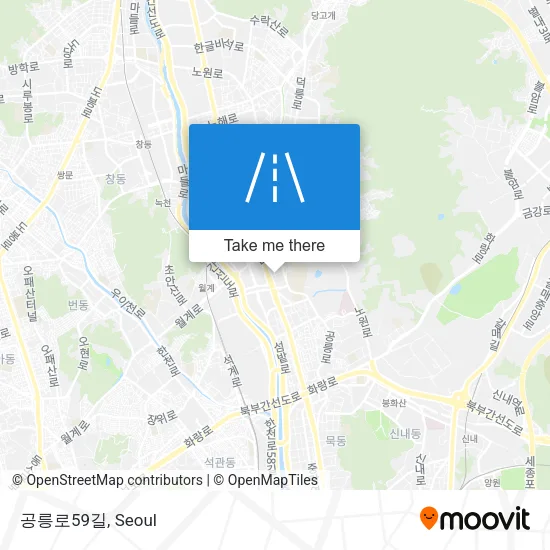 공릉로59길 map