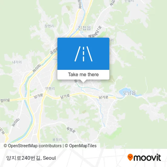 양지로240번길 map