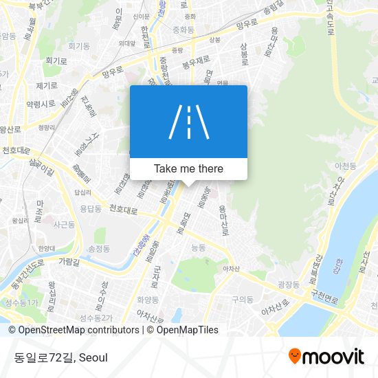 동일로72길 map