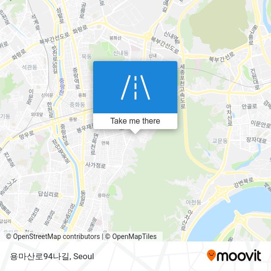 용마산로94나길 map
