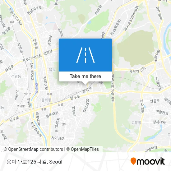 용마산로125나길 map