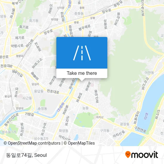 동일로74길 map
